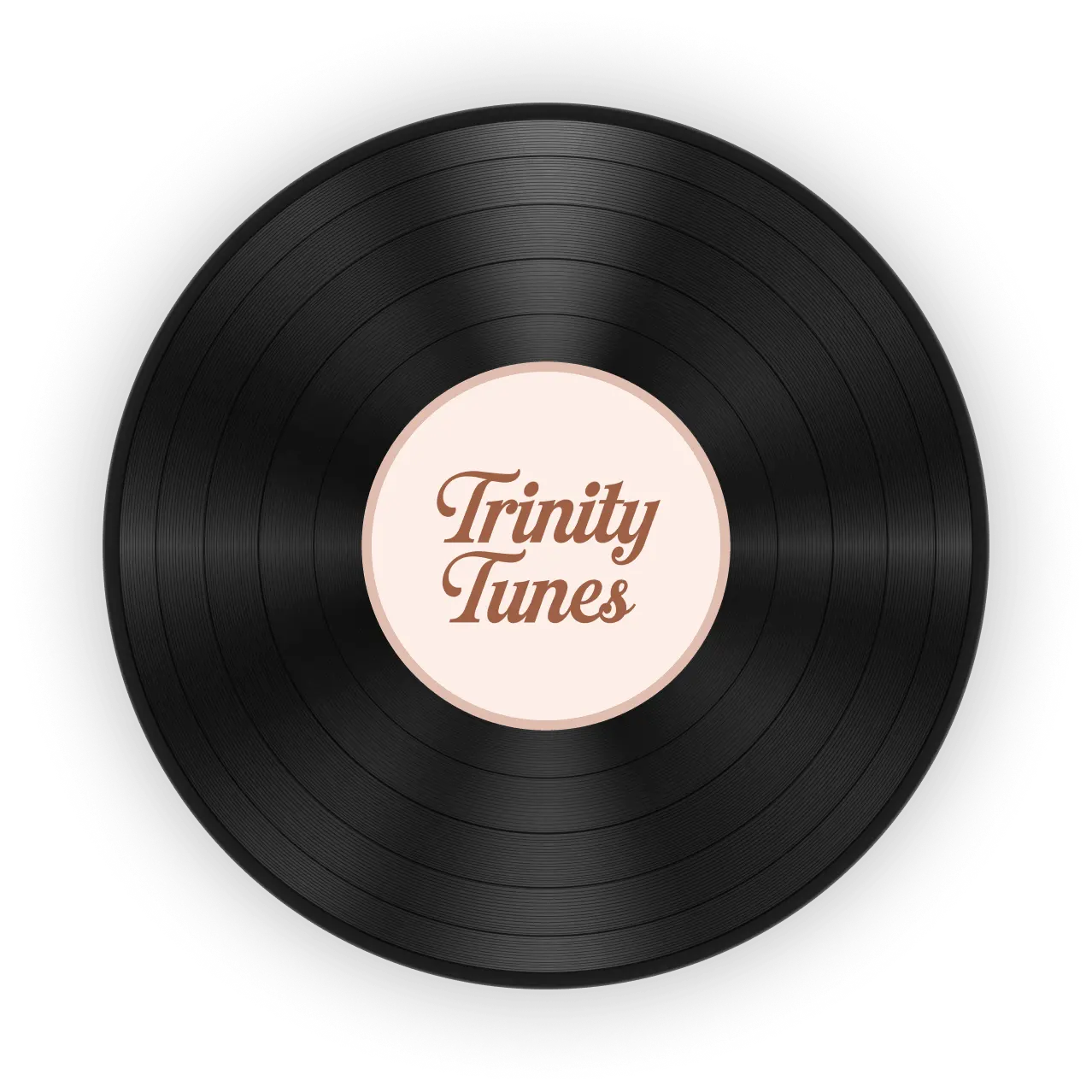 Vinyl record representing a custom song